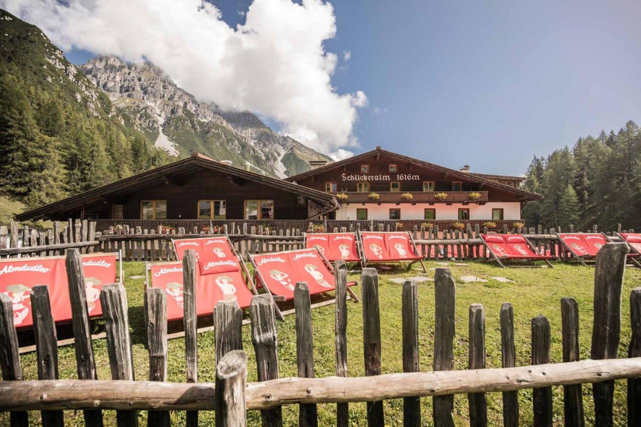 Berghotel Schlickeralm 1.616 M Fulpmes Exteriör bild