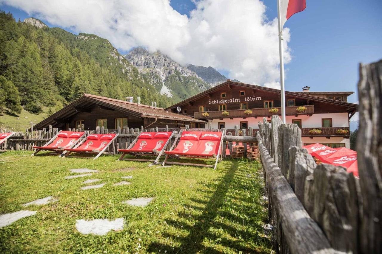 Berghotel Schlickeralm 1.616 M Fulpmes Exteriör bild