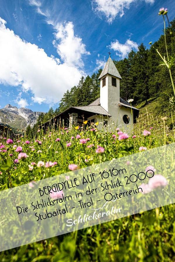 Berghotel Schlickeralm 1.616 M Fulpmes Exteriör bild